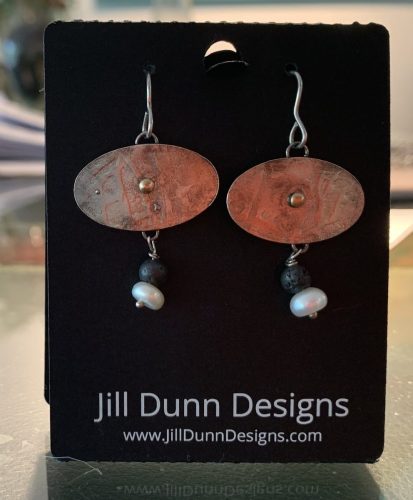 Oval-textured-with-brass-pearls-007JD